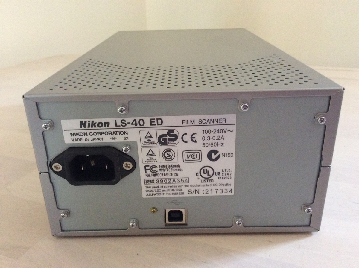 Nikon COOLSCAN IV ED LS-40 ED フィルムスキャナー Amazon | Nikon Coolscan IV ED USBフィルムスキャナー。 | Nikon
