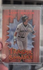 1998 Skybox Circa Thunder - Thunder Boomers Larry Walker #12 TB, Colorado MLB 