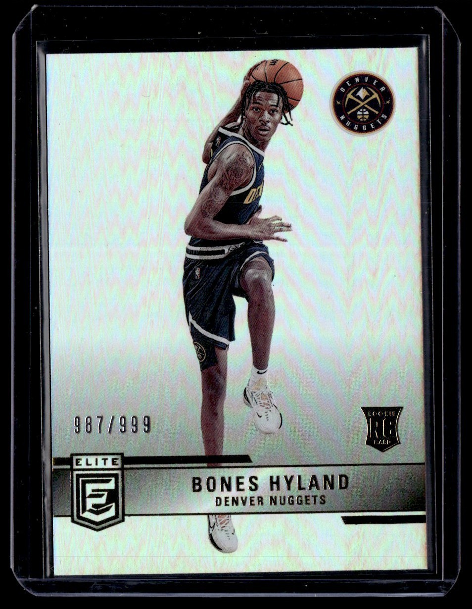 2021-22 Donruss Elite Rookie Bones Hyland 987/999 #223