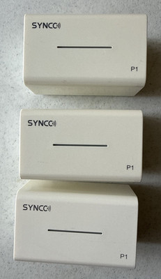 Lot of 3 Synco P1L Miniature 1-Person Digital Wireless Microphone System