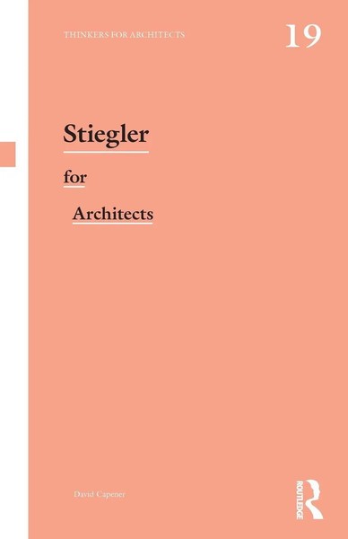 Stiegler For Architects David Capener Taschenbuch Einband - Flex.(Paperback)-image