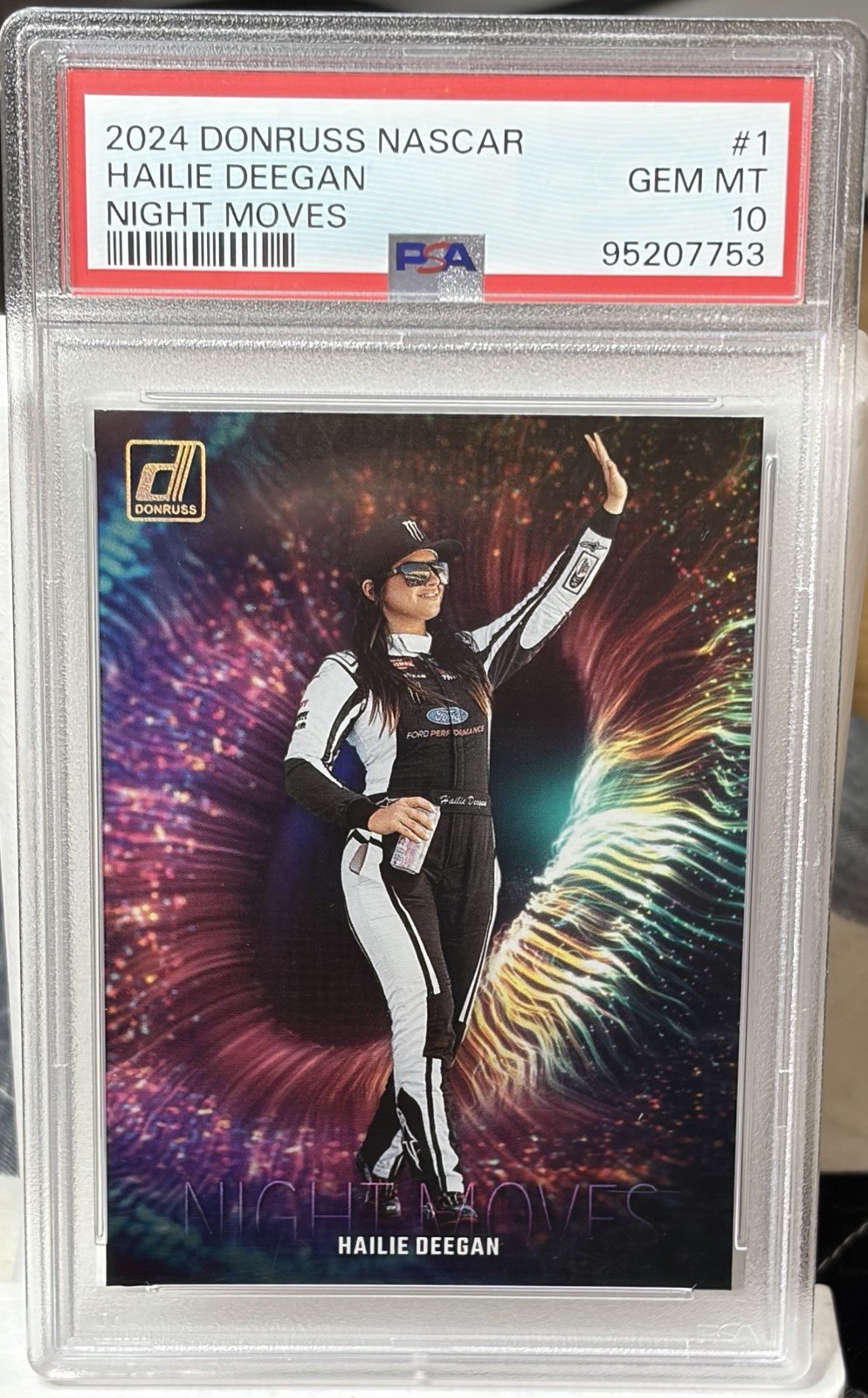 2024 Donruss Hailie Deegan Night Moves PSA 10 Pop 1