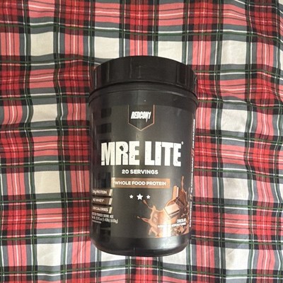 REDCON1 MRE Lite Whole Food Protein Powder Chocolate 20 Servings NIB Sealed 