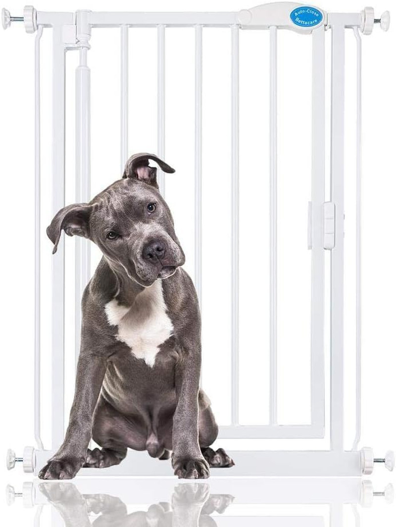 Cancelletto Bianco per Animali Auto-Close 61-66cm Design Stretto