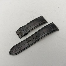 Genuine OEM Vacheron Constantin Black Leather Watch Strap22mm Rare