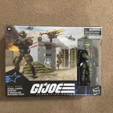 G.I. Joe Classified Series  175  Steel Corps Sentry & Modular Defense Post NIB