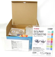 Canon Selphy Printer CP740 Digital Photo Inkjet Compact Prints Photos Japan   dx