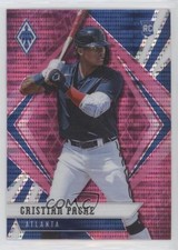 2021 Panini Chronicles Phoenix Pink Pulsar Cristian Pache #23 0l4h
