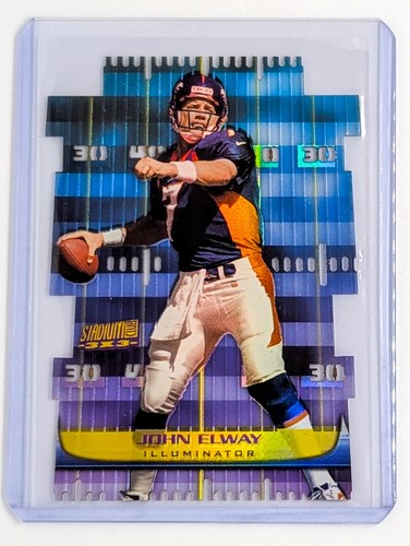 John Elway [Illuminator] #T4B 1999 Stadium Club 3x3 card