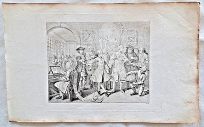 William Hogarth A Rake's progress Künstler & Professoren Radierurung um 1798 - Bild 1 von 3