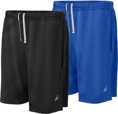NY Threads Mens Athletic Shorts 2 Pack Quick Dry Lightweight Running Workout...