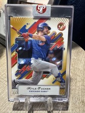 2025 Topps Pristine Encased Gold Refractor /50 Kyle Tucker Cubs