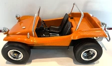 Vintage Orange Metallic Cox Duneblaster Gas Powered Nitro .049 VW Meyers Manx