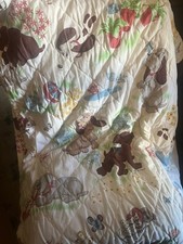 Used pound puppies twin quilt