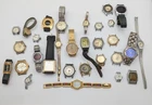 Vintage Watch Lot Untested Mixed Mechanical & Quartz Wristwatches Parts Repair