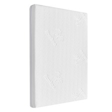 47x23.6 Bedside Crib Mattress: 1.5" Thick Dual Sided Gel Memory Foam Bassinet...