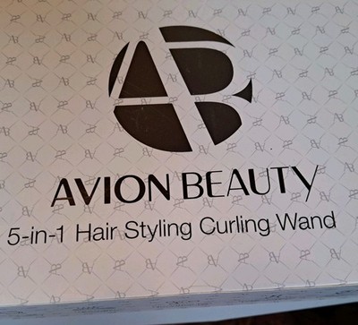 Avion Beauty 5-1 Hair Styling Curling Wand (Teal Color)
