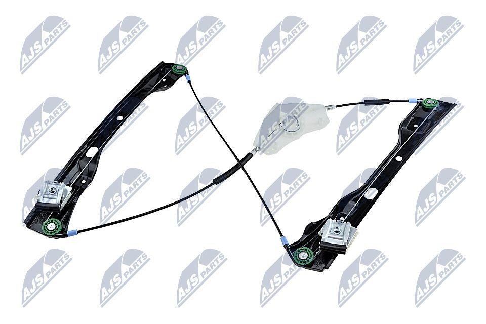 NTY Power Window Regulator EPS-WW-028 For VW Front Left, Electric, Reinforced