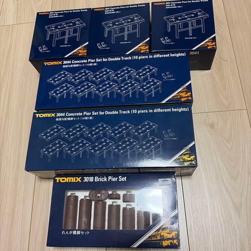 TOMIX Juego de ladrillos puente pendiente muelle elevado doble vía 931431 | Condition: Used