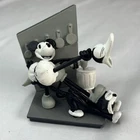 Mickey Mouse figure Disney figurine cinemagic paradise Diorama Steamboat Willie