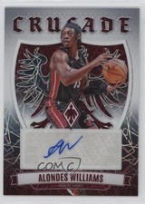 2023-24 Phoenix Crusade Signatures White Lazer 12/99 Alondes Williams Auto 0rd2