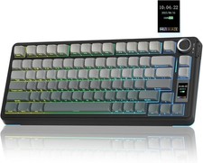 AULA S75 Wireless Gaming Keyboard Mechanical 75 Hot Swap Tri-Mode RGB Backlit