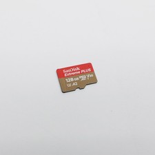 SanDisk Extreme PLUS 128GB MicroSDXC UHS-I Memory Card Only