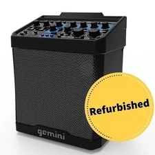 Refurbed KP-500PRO Party Caster Mini Karaoke System w/ Mics & Remote - 60W