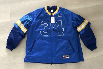 Nike x AMBUSH 34 Football Jacket Deep Royal Blue Unisex Size Large New Rare $280