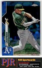 Matt Chapman 2020 Topps Chrome Sapphire Edition #127 Oakland Athletics