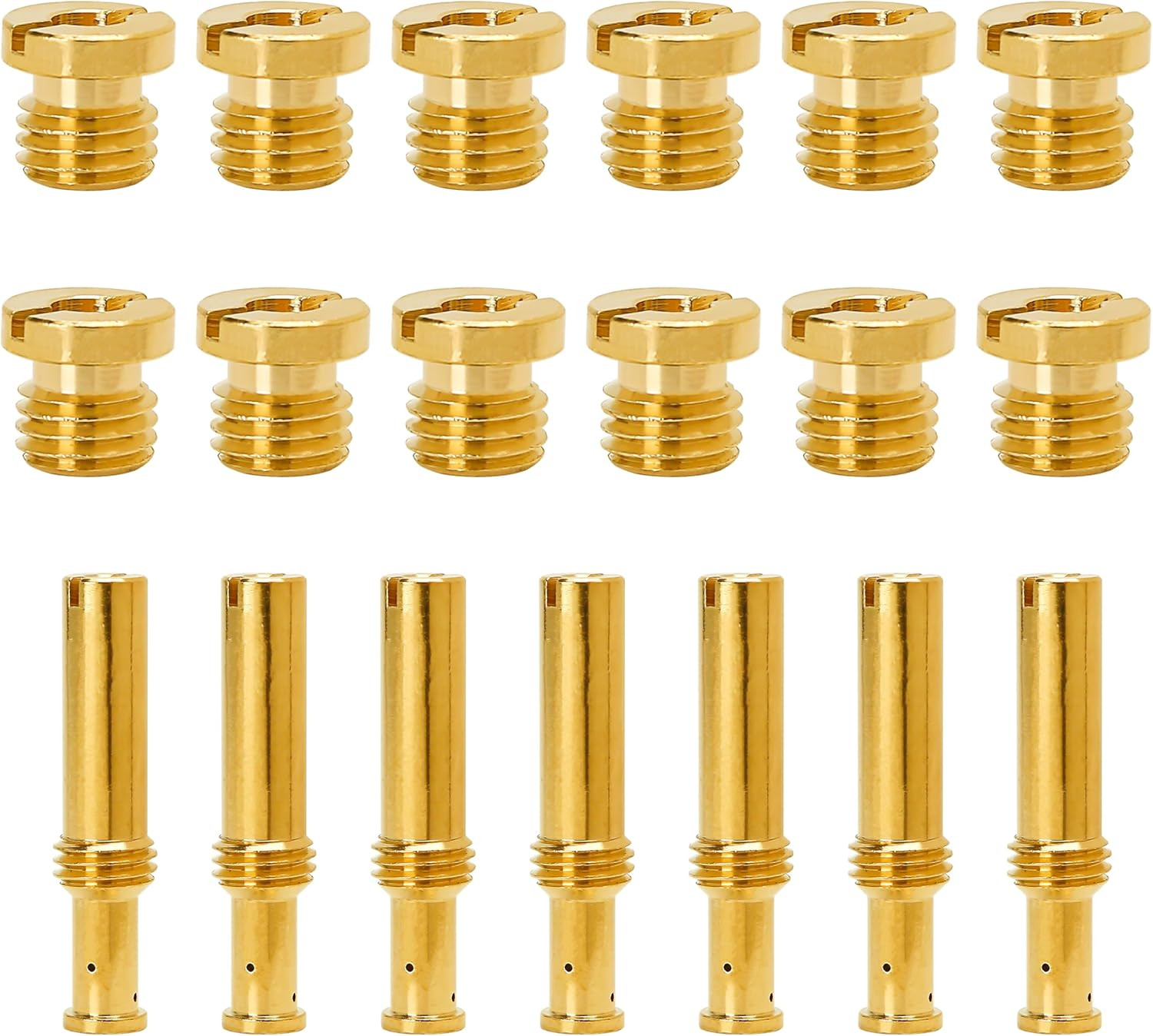 19 Pieces Jet Assortment Kit Carburetor Replacement Parts for S&S Cycle... 