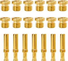 19 Pieces Jet Assortment Kit Carburetor Replacement Parts for S&S Cycle... 