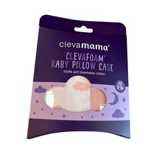 Clevamama - 100 Cotton Toddler Pillow Case, Coral NEW In Package