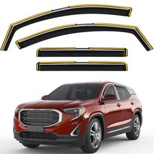 in-Channel Window Rain Guards Fit for GMC Terrain 2018-2024, Extra Durable Wi...