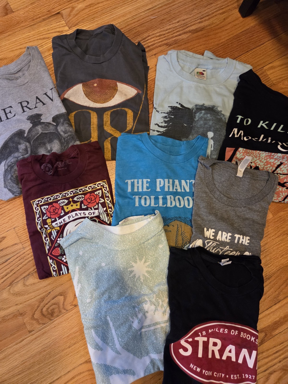 ALTRA Magliette letterarie Taglia: Small (1984 Shakespeare Sarah Maas ecc.)