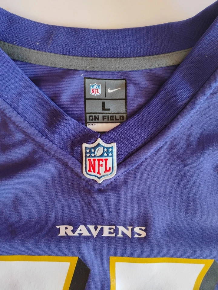 Camiseta deportiva cosida Terrell Suggs #55 Baltimore Ravens Nike On Field talla juvenil L Foto 4 de 4