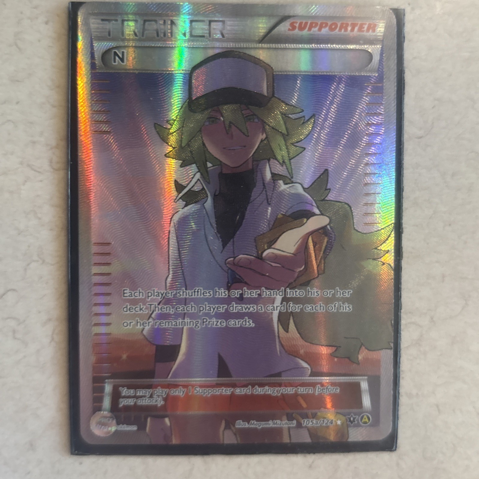 MINT CONDITION POKÉMON N Trainer 105a/124