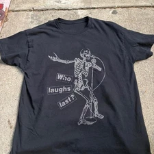 Rage Against The Machine Who Laughs Last Tour Unisex Black T-shirt, Size S-5XL