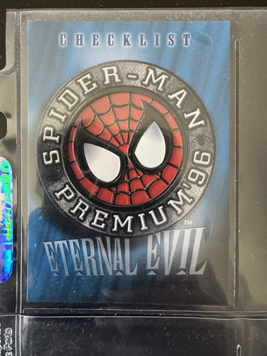 1996 Marvel Spider-Man Premium Eternal Evil COMPLETE BASE CARD SET, #1-100 Fleer - Picture 12 of 12