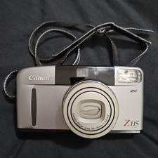 Canon Sure Shot Z115 Point  Shoot 35mm Film Camera w/ Neck Cord New Batteries