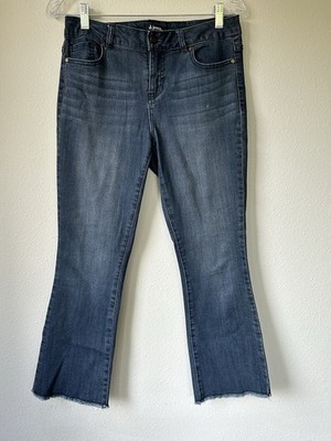 D. Jeans High Rise Waist Bootcut Womens 6 Blue Medium Wash Denim