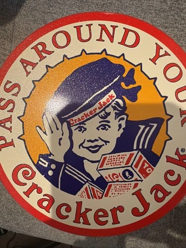 Vintage Limited Edition Cracker Jack Tin Collectible Empty