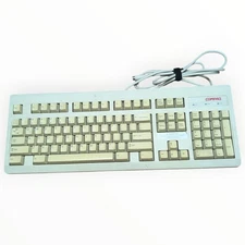 Vintage Compaq RT101 Mechanical Keyboard Wired P/S Connection Computer