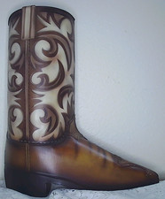 Metal Dept 56 Cowboy Boot Wall Planter/Vase 1...