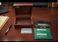 Genuine Rolex Watch Box Day Date President Presentation Case w Booklets NO PILLO
