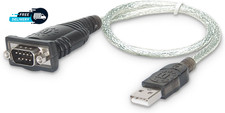 USB to Serial Converter Connects One Serial Device to a USB Port 205146