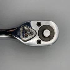 Crescent Cr-V Ratchet Standard Handle Smooth Chrome Tool 1/2 in. Drive