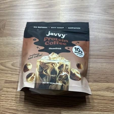 Javvy Hazelnut 10g Protein Whey Protein & Instant Iced Coffee 2/27 12.3 Oz