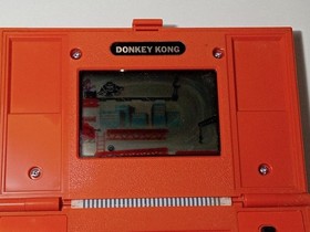 Nintendo Game & Watch Donkey Kong DK-52 Box Manual Tested Japan A0617