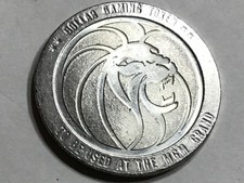 MGM Grand Casino 1980 Las Vegas NV 1 dolar żeton do gier chip do kasyno